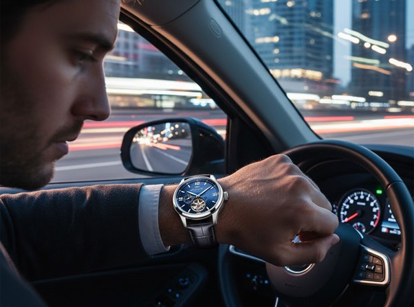 مزایای جانبی برای راستدستها -بستن ساعت به دست چپ نه فقط یک عادت است، بلکه انتخابی هوشمندانه برای حفاظت، راحتی و طول عمر ساعت است. با ما در بازار ساعت همراه باشید ☎️09302102005