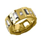 حلقه (انگشتر) زنانه فشن ژاک لمن کد S-R51L54