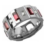 حلقه (انگشتر) زنانه فشن ژاک لمن کد S-R51I54