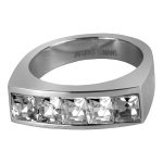 حلقه (انگشتر) زنانه فشن ژاک لمن کد S-R46B54