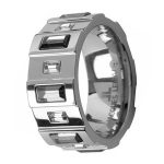 حلقه (انگشتر) زنانه فشن ژاک لمن کد S-R51H56