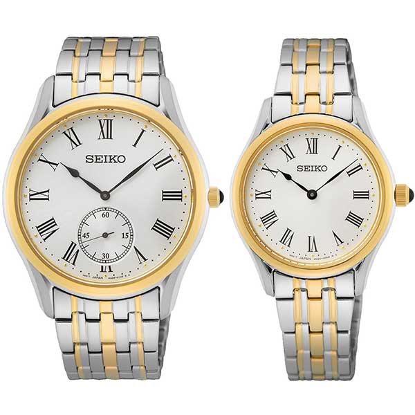 seiko.jpg ساعت مچی ست مردانه و زنانه کلاسیک سیکو کد SRK048P1 و SWR070P1 - Image 1