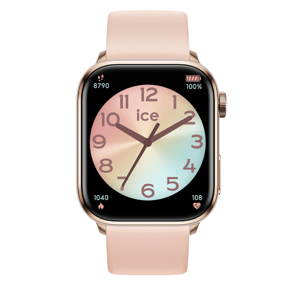 022538-ice-smart-two-rose-gold-nude-medium-01.jpg ساعت مچی زنانه هوشمند آیس واچ کد 022538 - Image 1