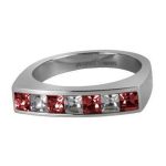 حلقه (انگشتر) زنانه فشن ژاک لمن کد S-R46D54