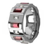 حلقه (انگشتر) زنانه فشن ژاک لمن کد S-R51I54 - Image 2