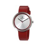 ساعت مچی مردانه وزنانه کلاسیک جیکوب جنسن کد 283STRATA-RED.SMALL