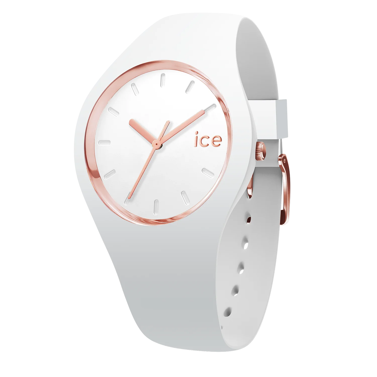 000978-ice-glam-white-rose-gold-medium-3h-01.webp ساعت مچی زنانه اسپرت آیس واچ کد 000978 - Image 1