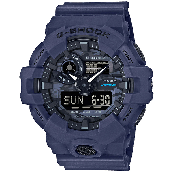 GA-700CA-2ADR.jpg ساعت مچی مردانه اسپرت کاسیو کد GA-700CA-2ADR - تصویر 1